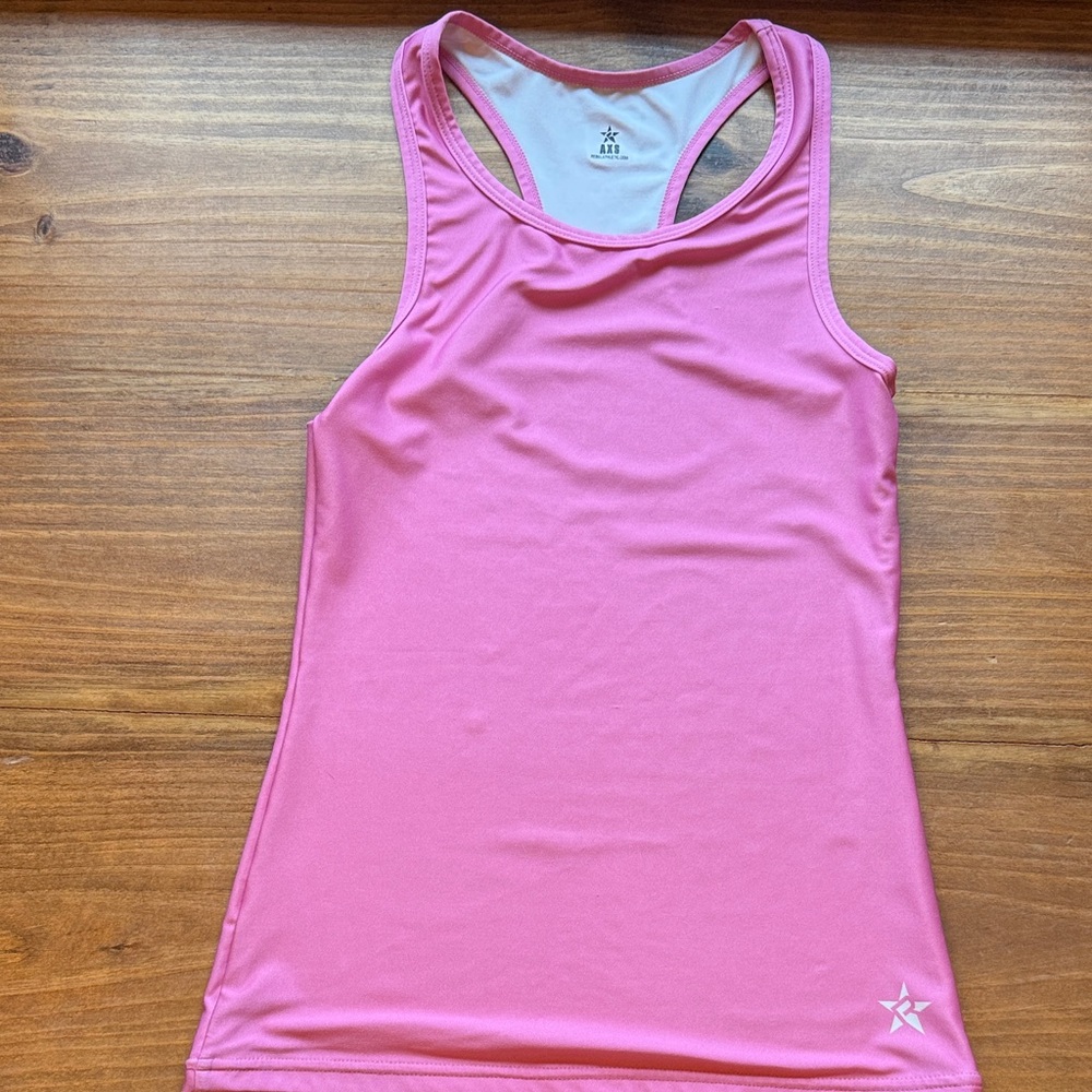 Rebel Pink Athletic Tank Top AXS